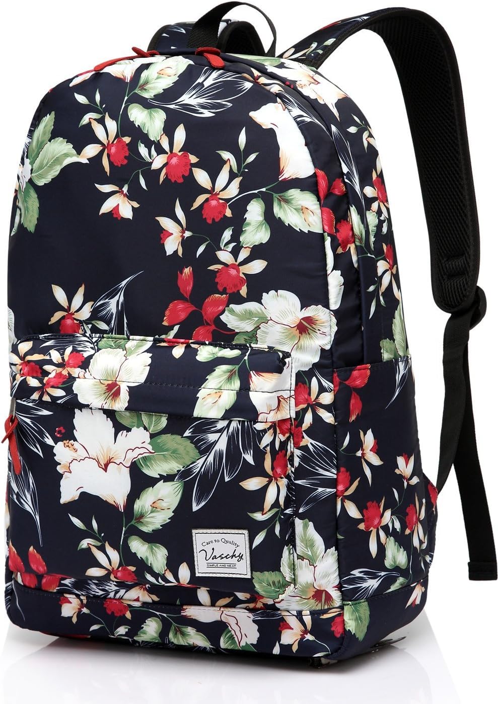 VASCHY Lightweight School Backpack for Women with Sleeve for 14" Laptop