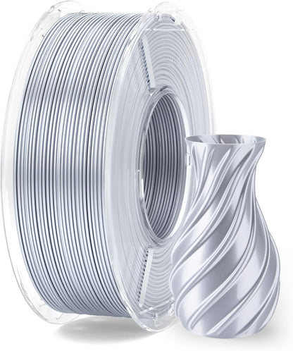 ELEGOO PLA Filament 1.75mm Black 1KG,3D Printer Filament Dimensional Accuracy +/- 0.02mm,1kg Cardboard Spool(2.2lbs) 3D Printing Filament Fits for Most FDM 3D Printers