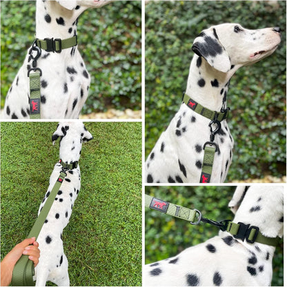 Tuff Pupper Waterproof Action Collar for Dogs | Heavy Duty Water Proof Dog Collar | Tear Proof & Odor Free | Rust-Proof Metal Hardware | Tactical Quick Release Buckle | for Adventurous, Active Dogs
