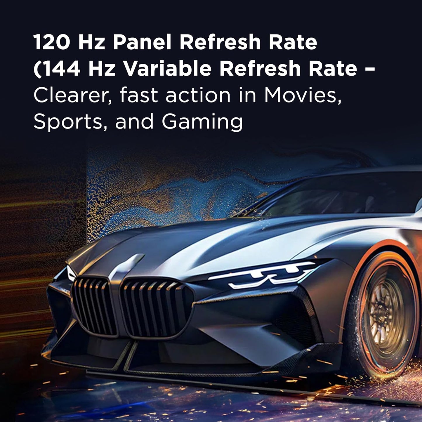 TCL 55-Inch Q7 QLED 4K Smart Q LED TV with Google TV (55QM750G, 2023 Model) Dolby Vision IQ, Dolby Atmos, HDR, Game Accelerator up to 240Hz, Voice Remote, Works with Alexa, Streaming Television