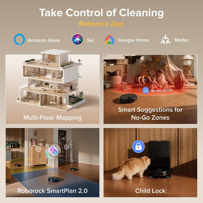 Roborock 2026 New Qrevo S Pro Robot Vacuums and Mop, 18,500Pa Suction