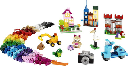 LEGO Classic Large Creative Brick Box 10698 Building Toy Set, Toy Storage Solution for Home or Classrooms, Interactive Building Toy for Kids, Boys, and Girls