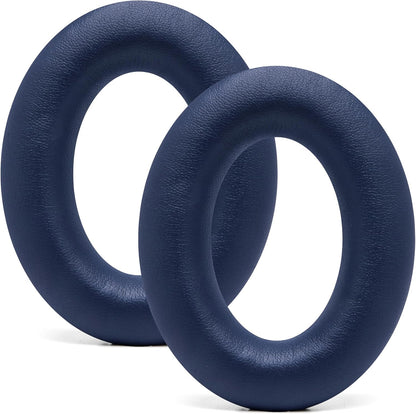 WC Wicked Cushions Upgraded Replacement Ear Pads for Bose QC35 & QC35ii (QuietComfort 35) Headphones & More - Softer Leather, Luxurious Memory Foam, Added Thickness, Extra Durability | 90's Black