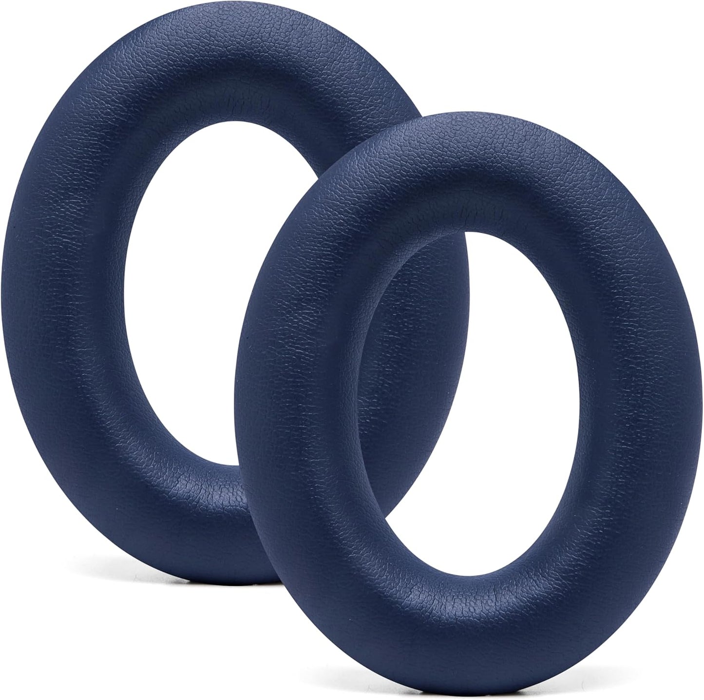 WC Wicked Cushions Upgraded Replacement Ear Pads for Bose QC35 & QC35ii (QuietComfort 35) Headphones & More - Softer Leather, Luxurious Memory Foam, Added Thickness, Extra Durability | Midnight Blue