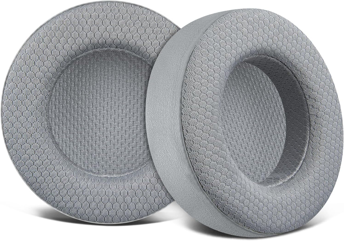 SOULWIT Ear Pads Replacement for Corsair Virtuoso RGB Wireless XT SE Gaming Headset, Earpads Cushions with Mesh Fabric, High-Density Noise Isolation Foam, Added Thickness - Black