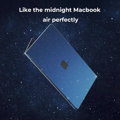 EooCoo Case Compatible with MacBook Air 13 inch M4 M3 M2 2025-2022 A3240 A3113 A2681, 13.6" Hard Case Cover & TPU Keyboard Skin & Screen Protector for Laptop Air 13.6 inch - Crystal Clear