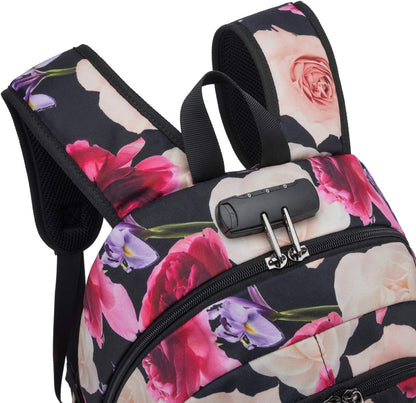 Tzowla Laptop Travel Slim School Backpack Water Resistant Anti-Theft Bag with USB Charging Port and Lock 15.6 Inch Computer Business Backpacks for Men Women College Student Gift,Bookbag Casual Daypack