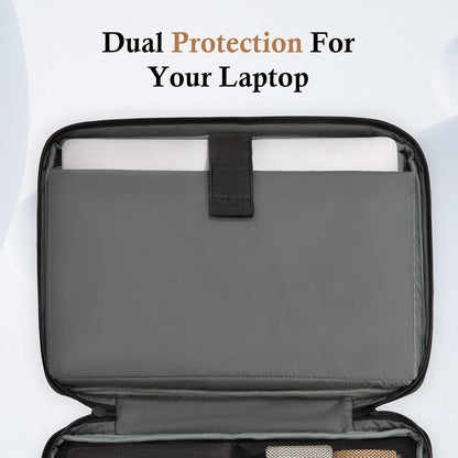 bagasin Laptop Sleeve Case, 15 15.6 16 inch TSA Laptop Sleeve Water Resistant with 4-Layer Protection, Computer Carrying Bag Compatible with MacBook, HP, Dell, Lenovo, Asus Notebook