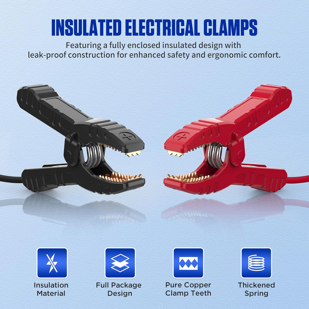 MR CARTOOL OBD2 Car Memory Saver Cable with Voltage and Current Display, Vehicle Emergency Power Supply Cable 12V withAuto Leakage Detection,2 Alligator Clips&3A Fuse