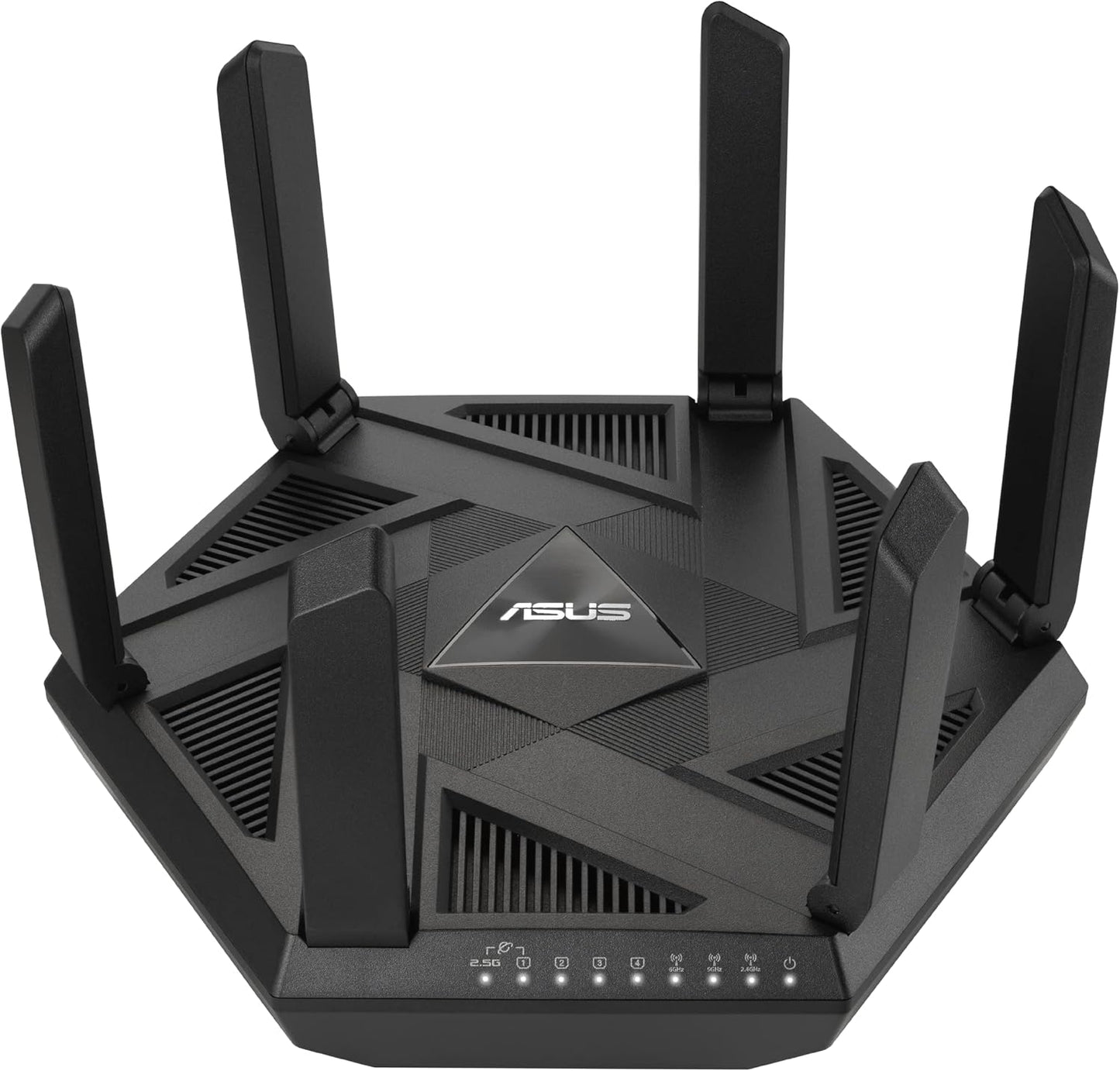 ASUS RT-BE86U BE6800 Dual-Band WiFi 7 Router, Supports 4096-QAM, MLO, AI WAN Detection, AiMesh, Subscription-Free Network Security, and Comprehensive VPN Features, Guest Network Pro, Gaming