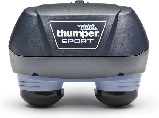 Thumper Sport Handheld Portable Lightweight Percussion Massager Deep Tissue