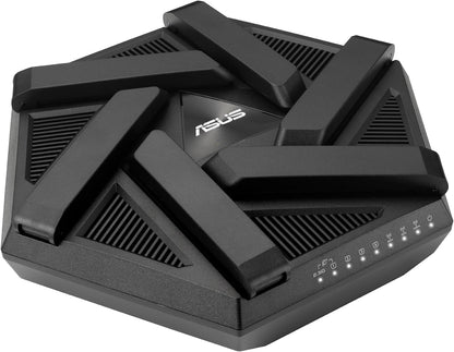 ASUS RT-BE86U BE6800 Dual-Band WiFi 7 Router, Supports 4096-QAM, MLO, AI WAN Detection, AiMesh, Subscription-Free Network Security, and Comprehensive VPN Features, Guest Network Pro, Gaming