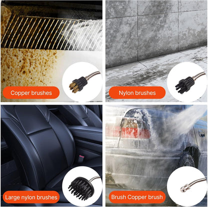 1700W High Pressure Steam Cleaner, Handheld Tankless Steamer