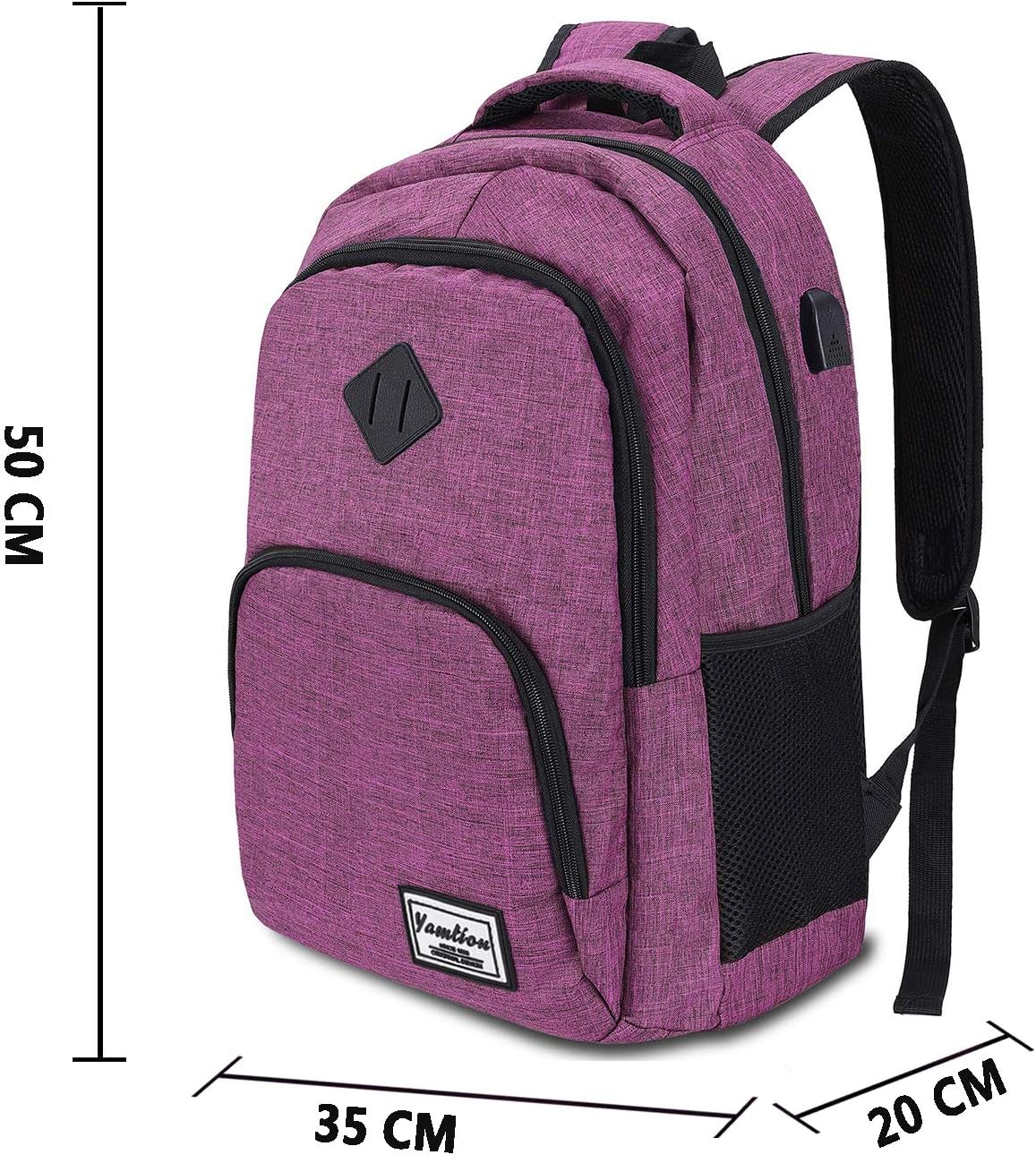Backpack for Teen Girls,Boys School Backpack for Women with USB,College Backpack,Big Flower