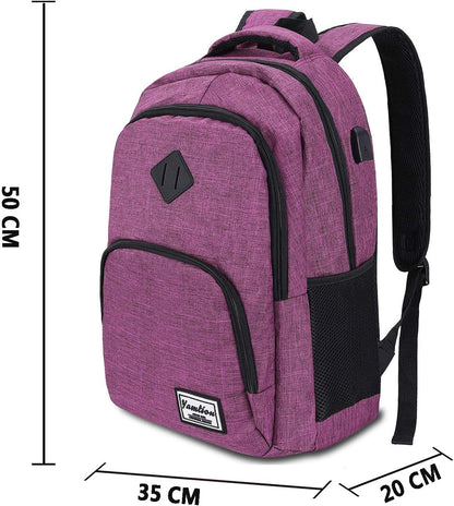 Backpack for Teen Girls,Boys School Backpack for Women with USB,College Backpack,Big Flower