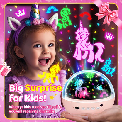 Night Light Projector, 3 Films+93 Colors Kids Projector Night Light