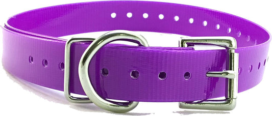 Sparky Pet Co - Purple, Roller Buckle 3/4" Replacement Collar - Compatible with Garmin, Delta, Dogtra, SportDOG, E Collar, Tri Tronics, Educator Style Compatible Systems, E Collar Systems