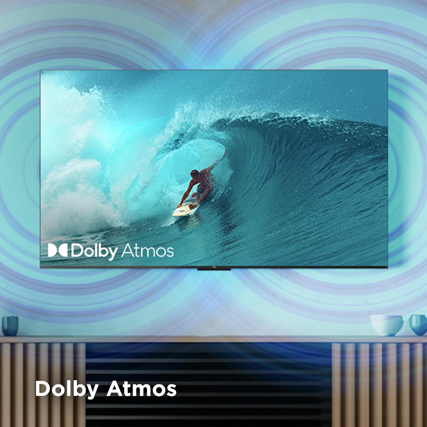 TCL 55-Inch Class S4 4K LED Smart TV with Fire TV (55S450F-CA), Dolby Vision HDR, Dolby Atmos, Alexa Built-in, Apple Airplay Compatibility, Streaming UHD Television, Black - PuriLite