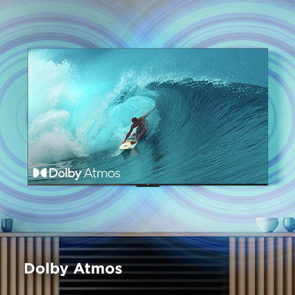 TCL 55-Inch Class S4 4K LED Smart TV with Fire TV (55S450F-CA), Dolby Vision HDR, Dolby Atmos, Alexa Built-in, Apple Airplay Compatibility, Streaming UHD Television, Black - PuriLite