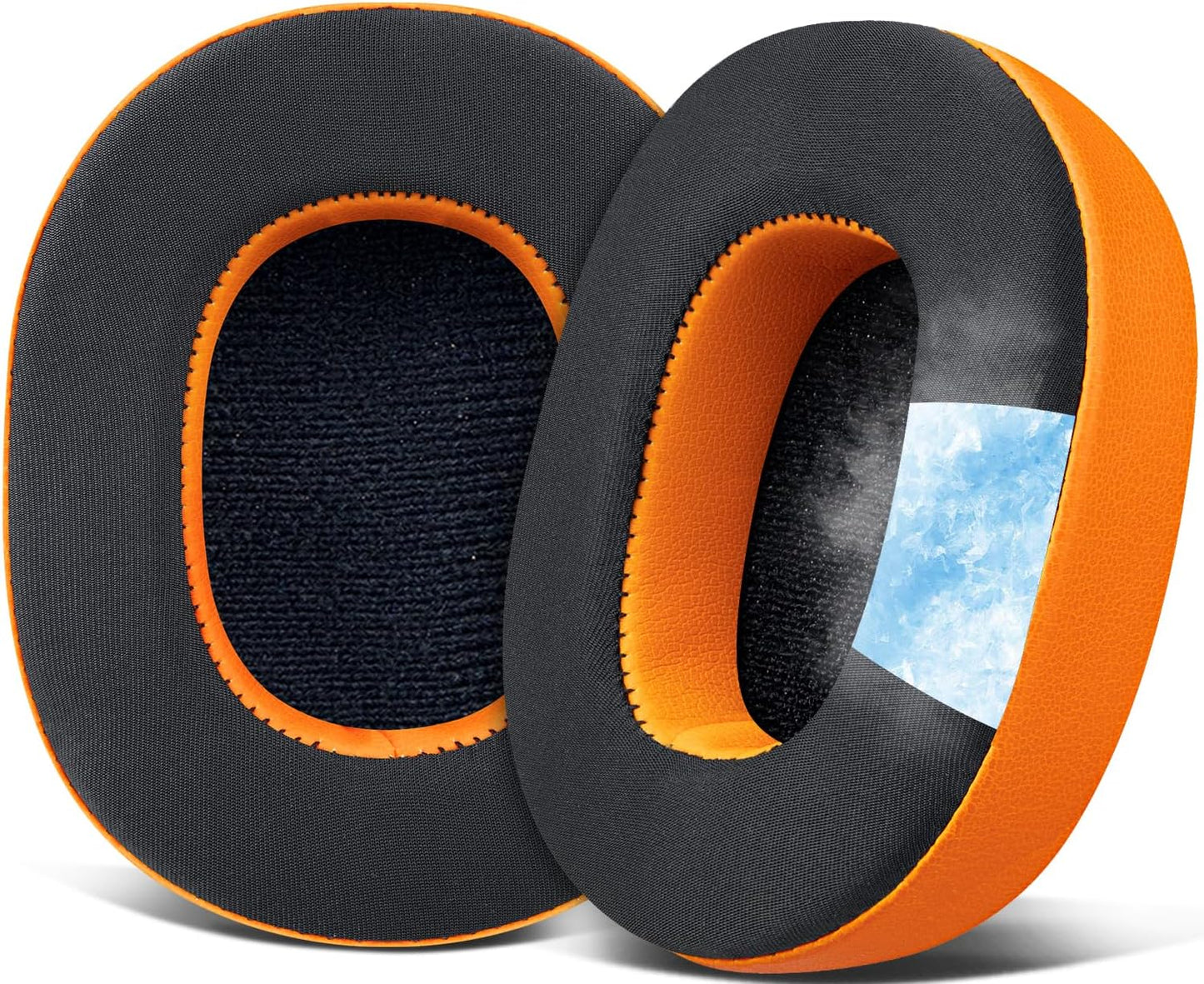 SOULWIT Replacement Earpads for Skullcandy Hesh 3/ANC/Evo & Crusher Wireless/ANC/Evo & Venue ANC Over-Ear Headphones, Ear Pads Cushions with Noise Isolation Foam - Hesh3 PL Black