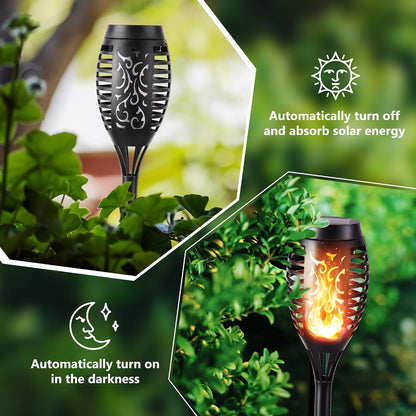 Toodour Solar Halloween Lights, 12 Pack Solar Lights Outdoor Waterproof