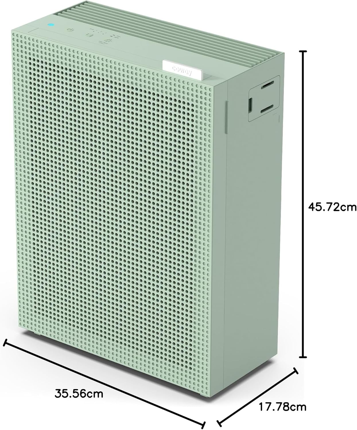 Coway Airmega 150 True HEPA Air Purifier with Air Quality Monitoring, Auto Mode, Filter Indicator, Dove White
