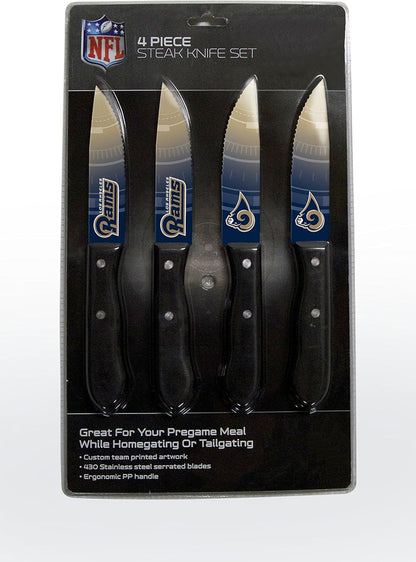 The Sports Vault by Inglasco NFL Chicago Bears Steak Knives
