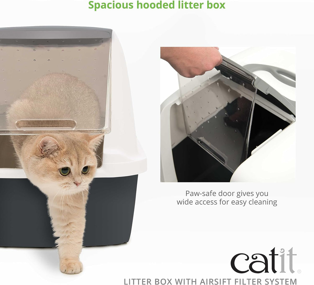 Catit Airsift Litter Pan, Regular