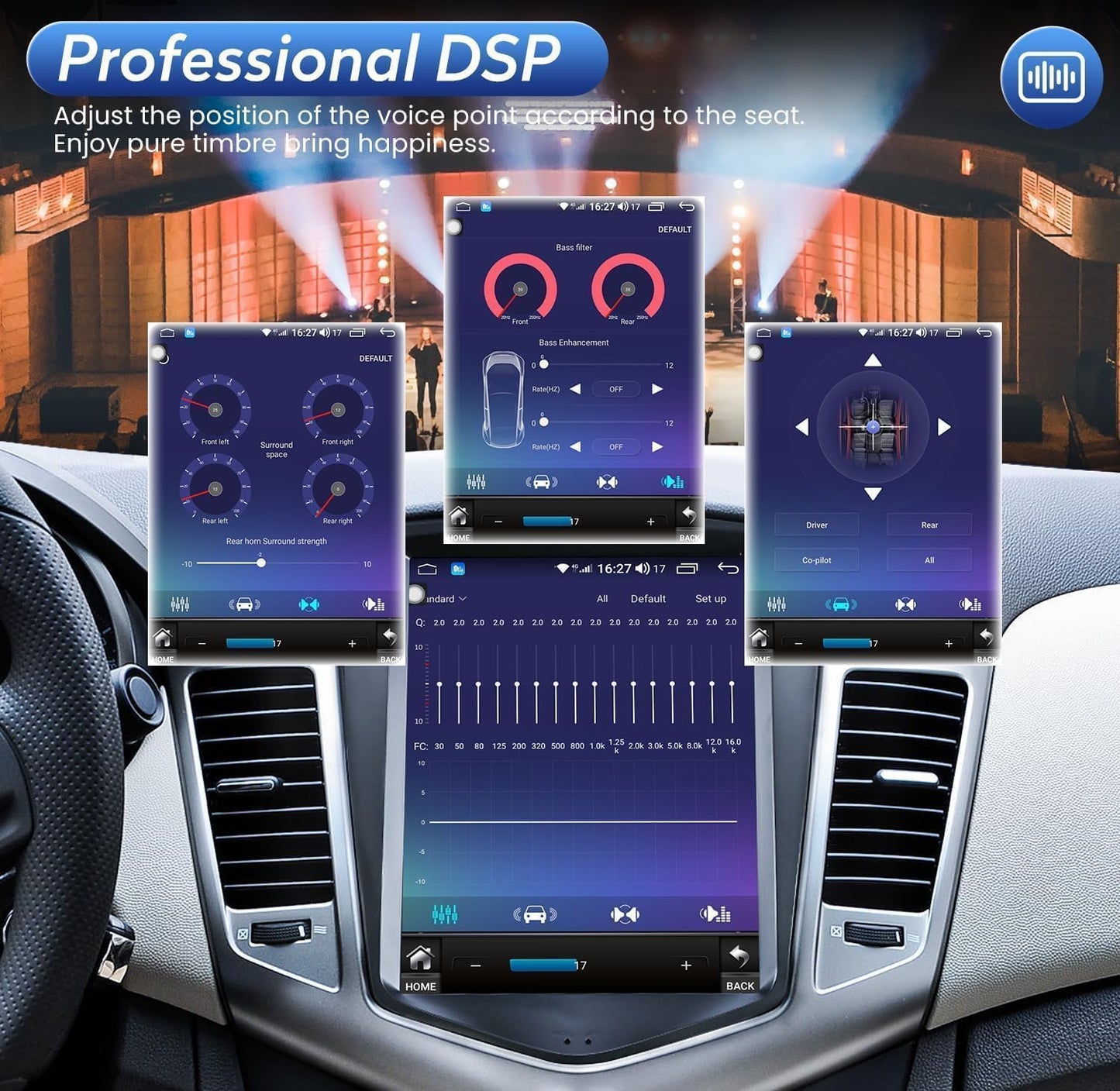 5G WiFi 4+32GB Car Radio for Chevrolet Chevy Cruze 2009-2015 Limited 10.4inch Tesla Style Car Stereo IPS Touch Screen Wireless CarPlay Andriod Auto GPS FM SWC Free Camera