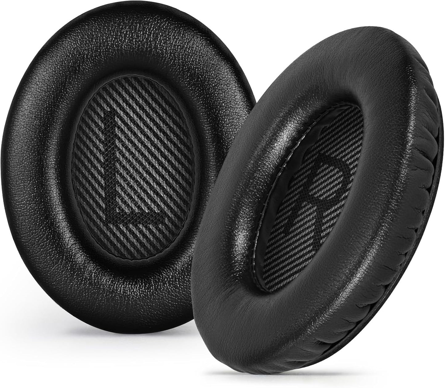 Replacement Ear Pads Earpads for Bose QuietComfort QC 2 15 25 35 Ear Cushion for QC2 QC15 QC25 QC35 SoundLink SoundTrue Around-Ear II AE2 (Black)