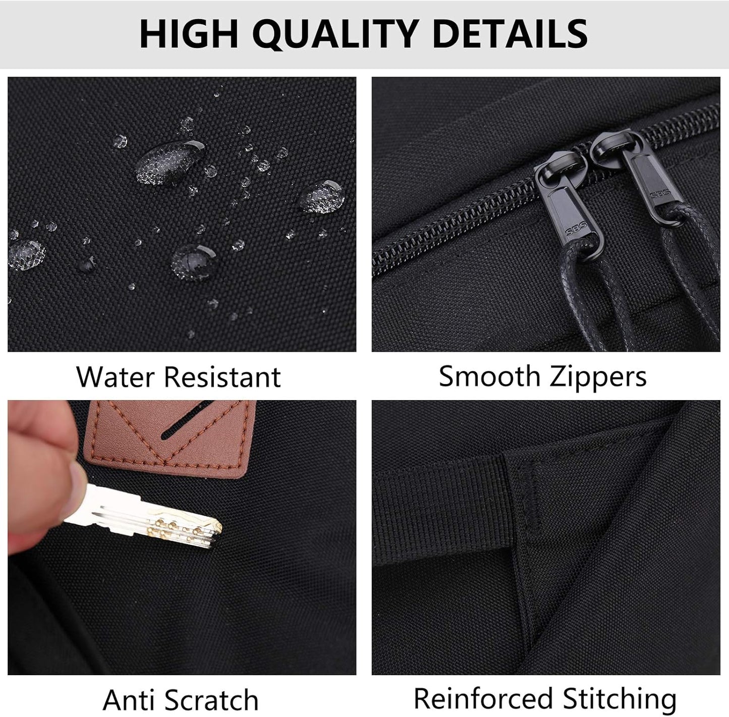 School Backpack for Kids,Lightweight Water Resistant Work Travel Backpack for Women Men Teens VONXURY