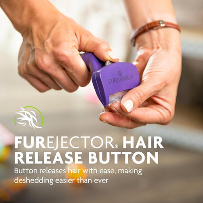 FURminator Short Hair deShedding Tool For Cats (Small)