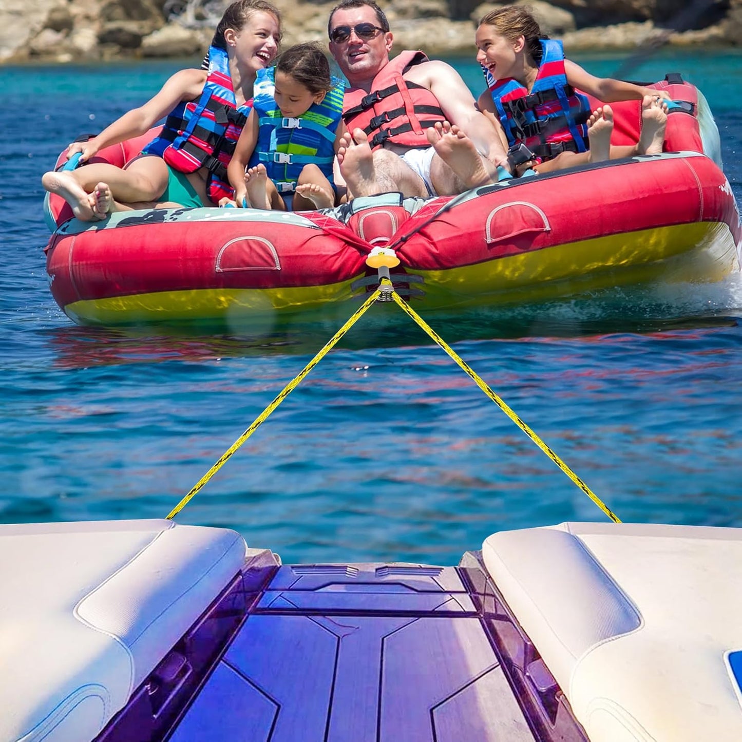 Purilite Select Self-Centering Tow Harness for Watersports