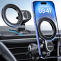Miracase for MagSafe Car Mount【Won’t Block Vent &20 Strongest Magnets】 Magnetic Phone Holder for Car Phone Holder Mount Dash for Car Accessories for Women Men