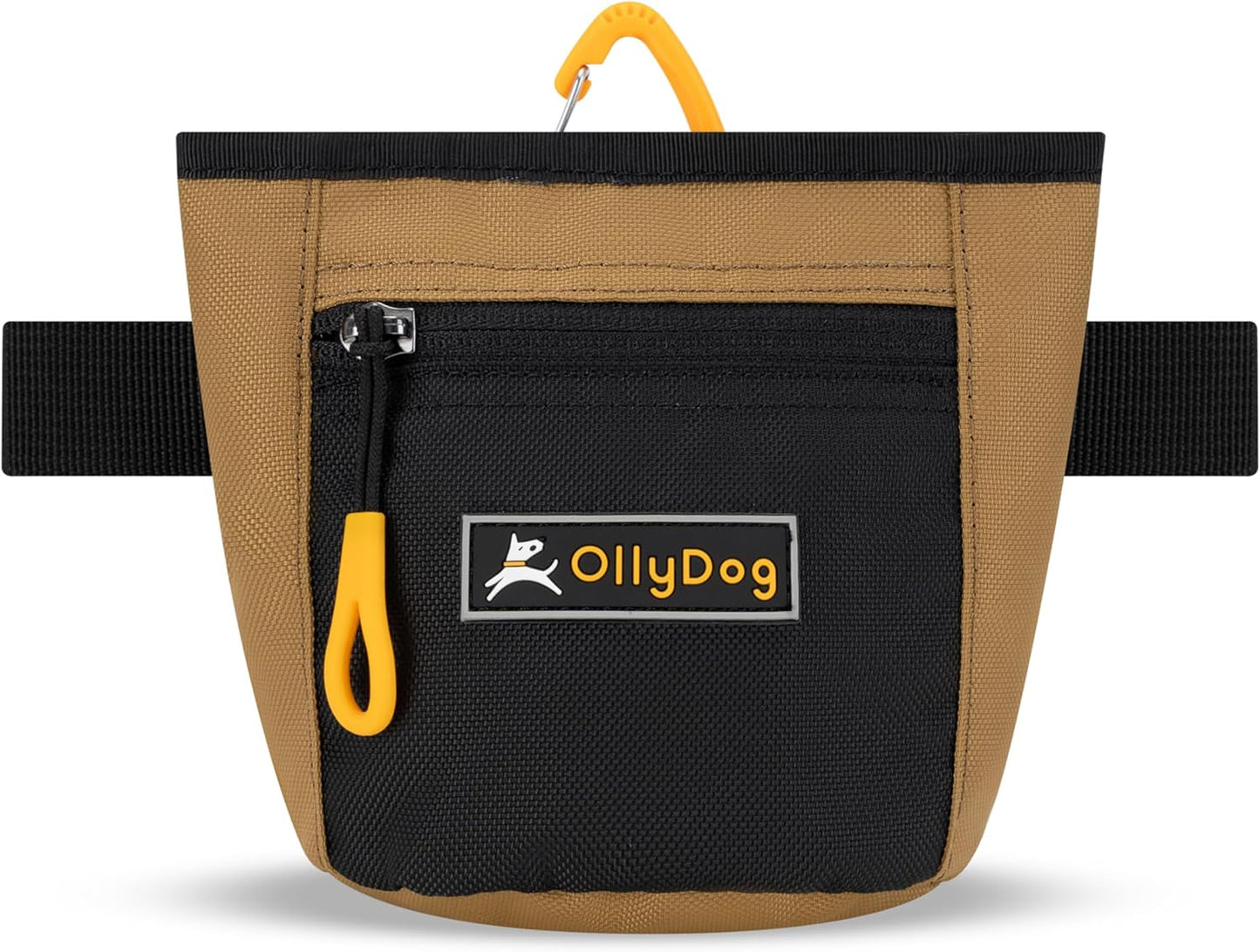 OllyDog Goodie Treat Bag, Dog Treat Pouch, Waist Belt Clip for Hands-Free Training, Magnetic Closure, Dog Training and Behavior Aids, Three Ways to Wear (Iceberg Green)
