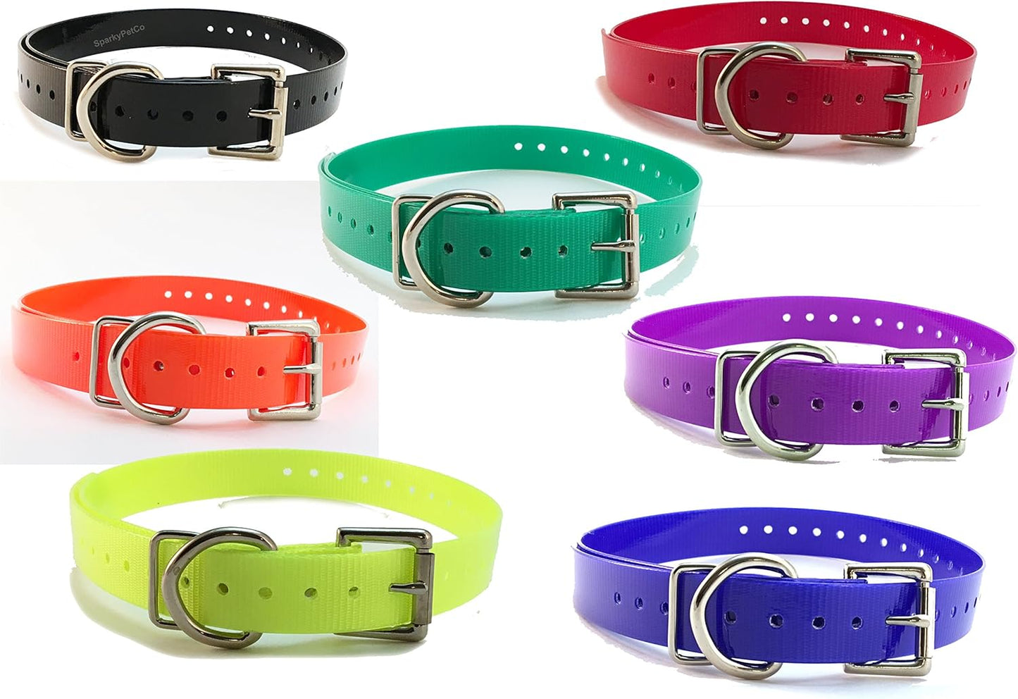 Sparky Pet Co - Purple, Roller Buckle 3/4" Replacement Collar - Compatible with Garmin, Delta, Dogtra, SportDOG, E Collar, Tri Tronics, Educator Style Compatible Systems, E Collar Systems