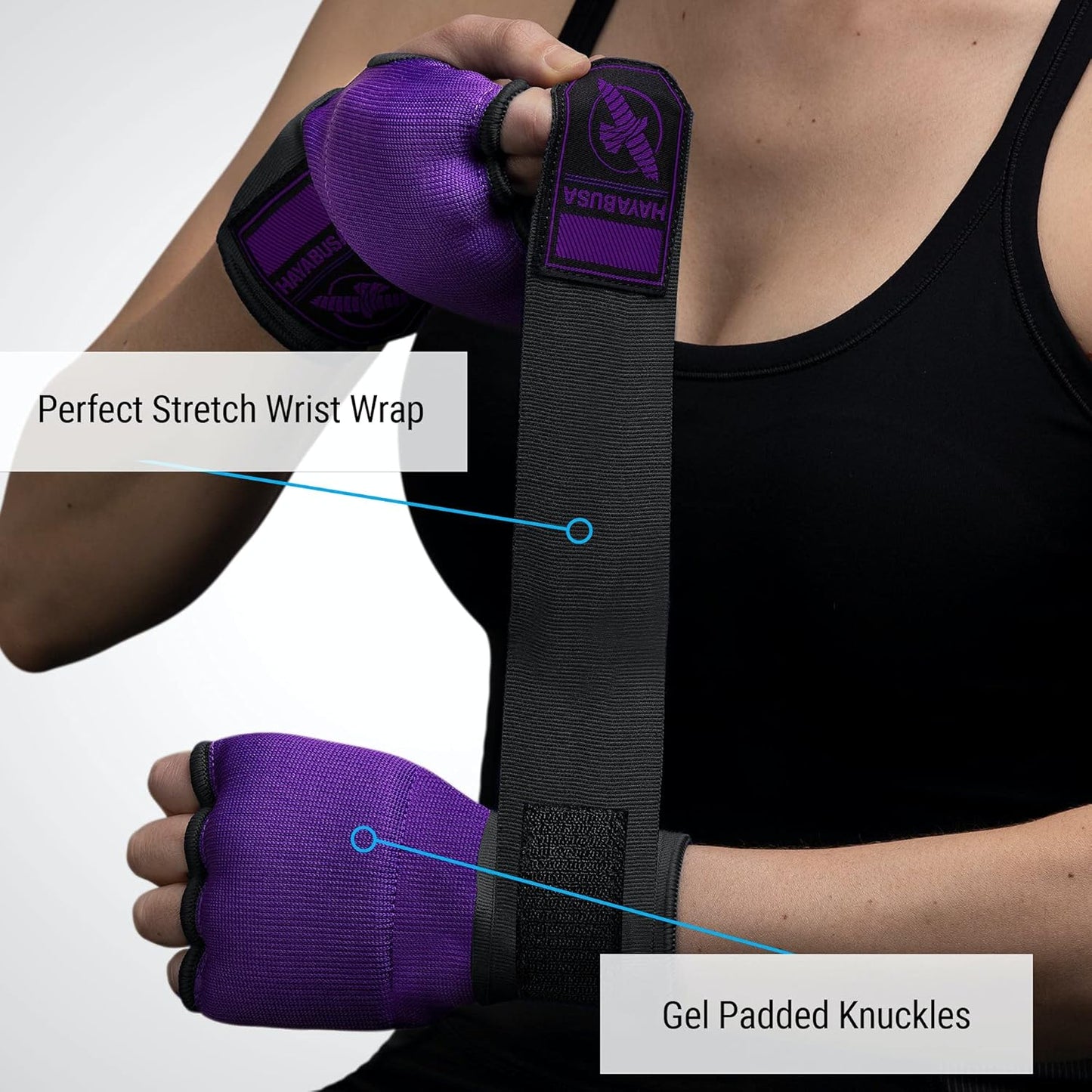 Hayabusa Quick Gel Boxing Hand Wrap Gloves