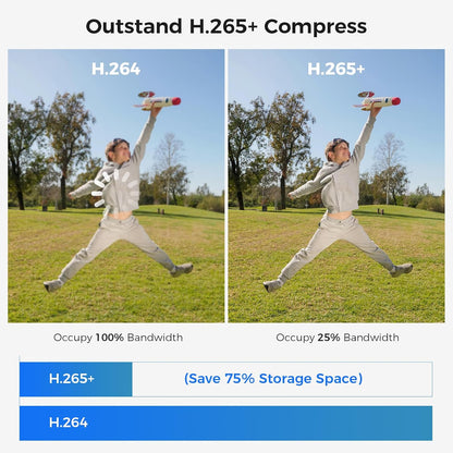 Hiseeu 3K PTZ Wired Security Camera System Outdoor 360°View with Alarm Spotlight, Audio,8CH 5MP DVR,8PCS CCTV Cameras,3TB HDD,Person/Vehicle Detection,100FT Night Vision,24/7 Record,Smart Playback