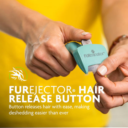 FURminator Short Hair deShedding Tool For Cats (Small)