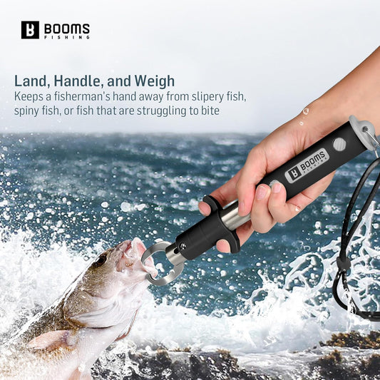 Booms Fishing G11 Fish Gripper with Scale - PuriLite