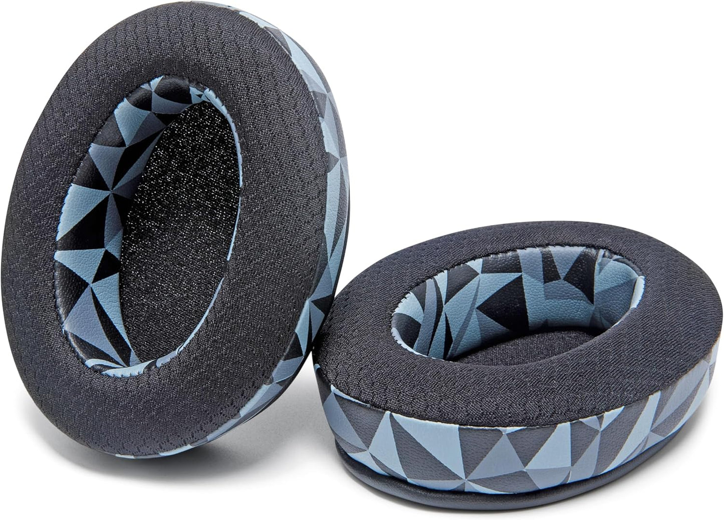 WC Freeze for Arctis Nova - Hybrid Fabric Cooling Gel Replacement Earpads for Arctis Nova Pro Wired, Nova 7, 5, 4, 3, 1 - Made by Wicked Cushions (Does Not Fit Nova Pro Wireless) | Black