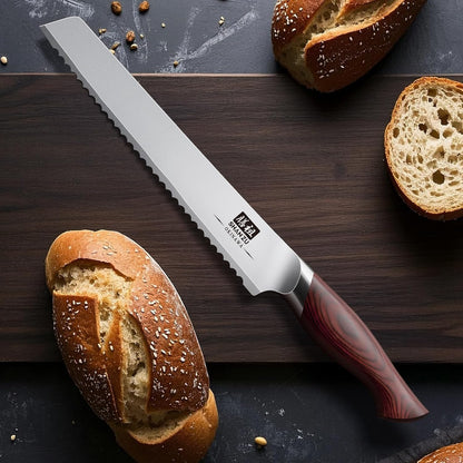 SHAN ZU Fillet Knife 7 inch, Razor Sharp Boning Knife for Meat in 10Cr15Mov Japanese High Carbon Steel Fish Knife, Professional Kitchen with Flexible Blade and Ergonomic Pakkawood Handle
