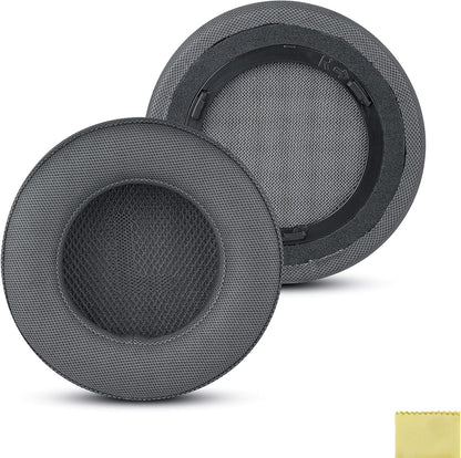 Geekria QuickFit Replacement Ear Pads for Corsair Virtuoso RGB/WirelessSE/WirelessXT Headphones Ear Cushions, Repair Parts (Grey)