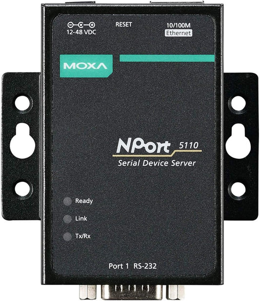 MOXA NPORT 5110 SERIAL to ETHERNET DEVICE SERVER - PuriLite
