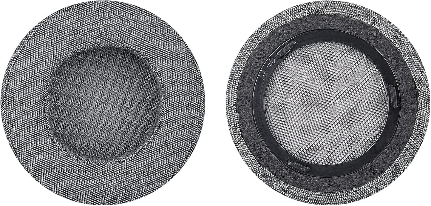 Geekria Comfort Linen Replacement Ear Pads for Corsair Virtuoso RGB/WirelessSE/WirelessXT Headphones Ear Cushions (Grey)