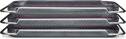 Breville Air Fry/Dehydrate Mesh Baskets Cook multiple batches with this set of 3 stainless steel baskets | For Smart Oven Air Fryer Pro BOV900 and BOV950