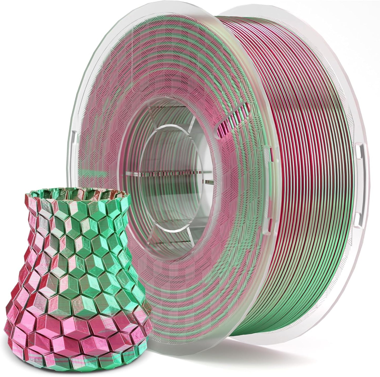 ELEGOO PLA Filament 1.75mm Black 1KG,3D Printer Filament Dimensional Accuracy +/- 0.02mm,1kg Cardboard Spool(2.2lbs) 3D Printing Filament Fits for Most FDM 3D Printers