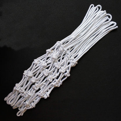 Basketball Nets 2 PCS Heavy Duty Outdoor All Weather Basketball Nets Backboard Accessories Replacement for Standard Rim Hoop