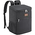 Lifewit 26L 34-Can Insulated Cooler Backpack Cool Bag, Large Picnic Bag Leakproof Portable Fridge Soft Food Cooler Box for Men Women for Outdoor/Picnic/Beach/BBQ/Camping/Travel/Family