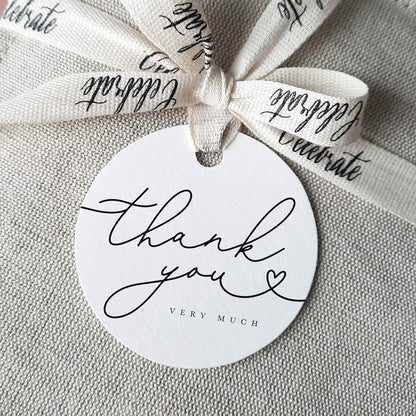 Bliss Collections Thank You Cards - Cards for Weddings, Receptions, Bridal Showers, Baby Showers, Graduations, Special (Rustic Greenery - 25 pieces)